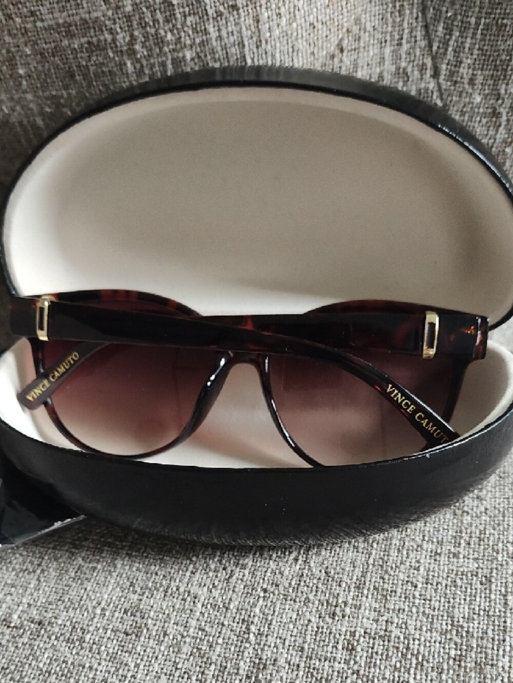 Vince Camuto Tortoiseshell Brown Gradient Cat-Eye Sunglasses